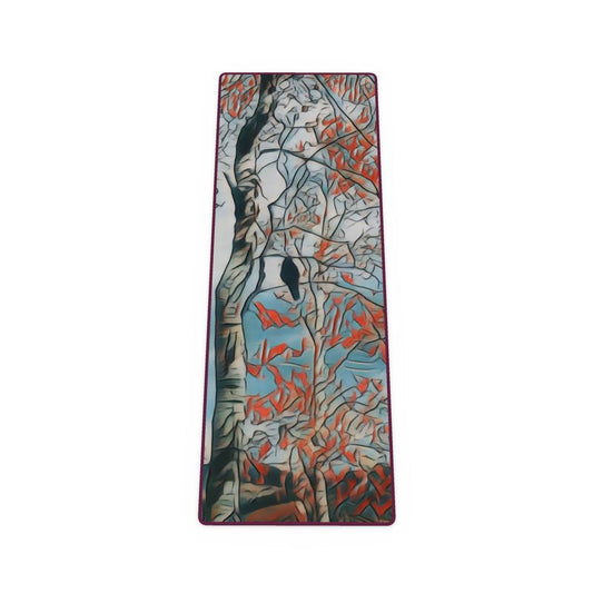 Autumn Aspens Yoga Mat