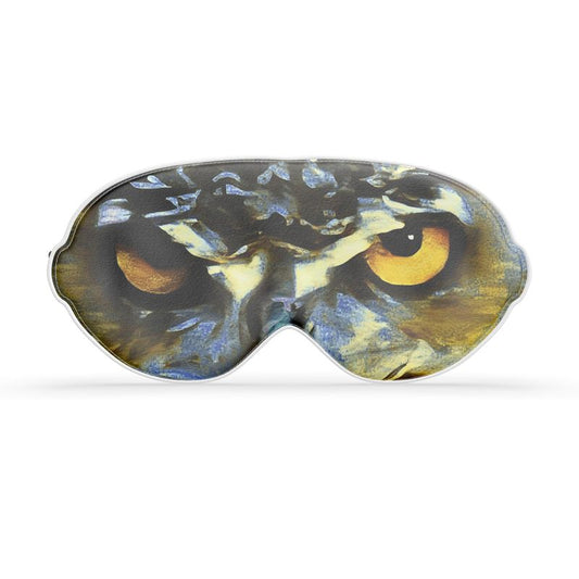 Great Horned Owl Luxury Sleep Mask