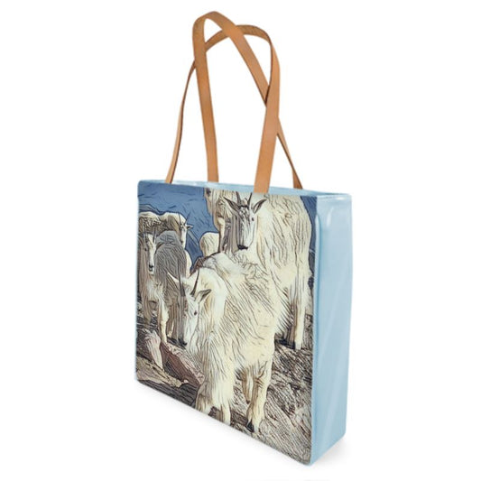 Get Your Goats Double Sided Shopper Bag