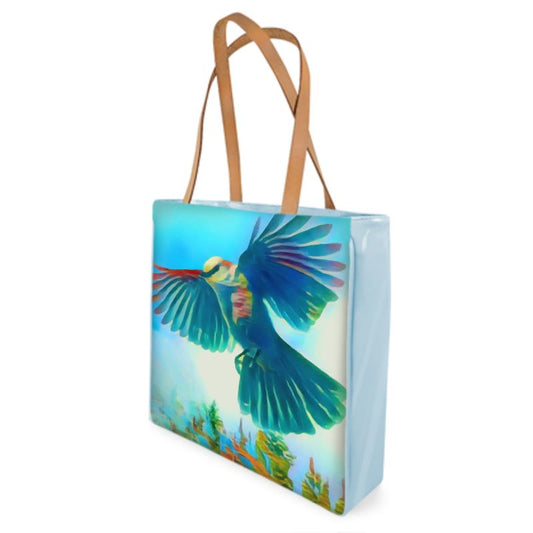 Gray Jay Shopper Bag