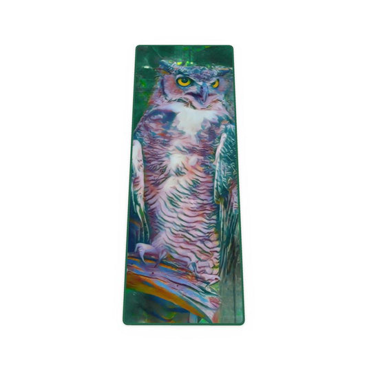 Great Horned Owl Yoga Mat