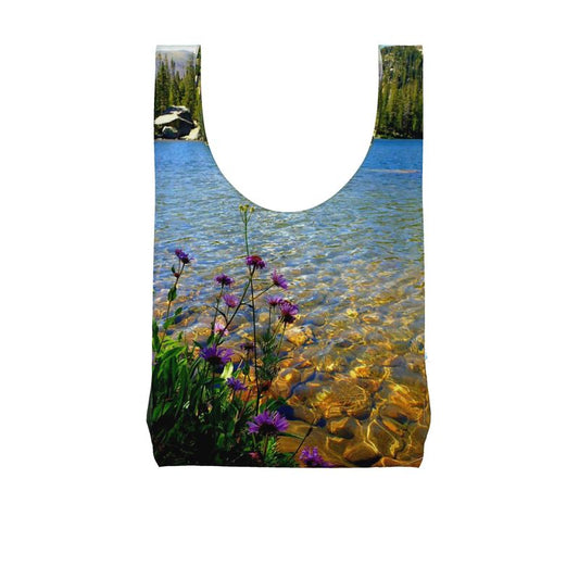 Crater Lakes Parachute Shopping Bag