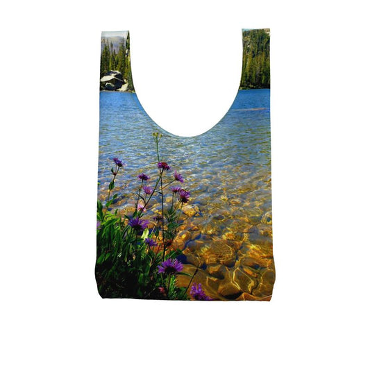 Crater Lakes Parachute Shopping Bag